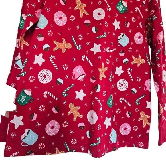 Family PJs Christmas Top & Pants 2-Pc Pajama Set Size Small - Picture 5 of 11